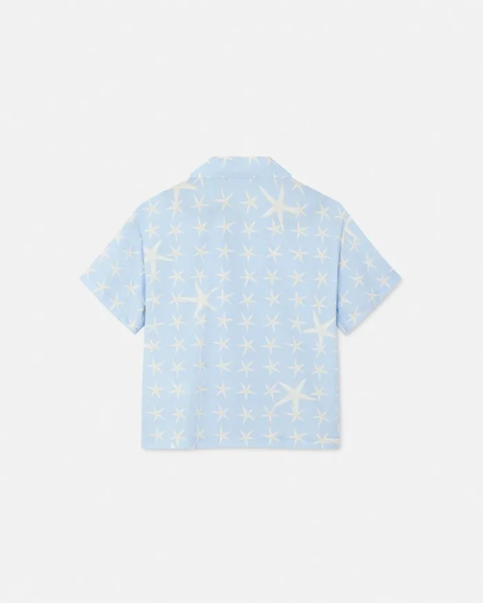 Versace Clothing Stella Marina Kids Shirt Light Blue 8211 Children Versace Clothing Stella Marina Kids Shirt Light Blue 8211 Children