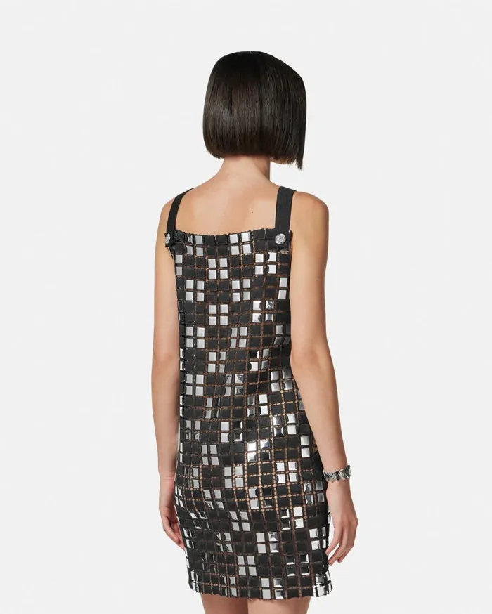 Versace Dresses Embroidered Macram Shift Mini Dress Black 8211 Women Versace Dresses Embroidered Macram Shift Mini Dress Black 8211 Women