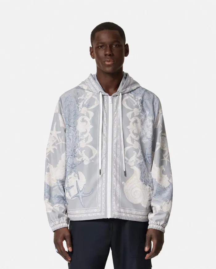 Versace Jackets and Coats Barocco Sea Windbreaker Jacket Blueprint 8211 Men Versace Jackets and Coats Barocco Sea Windbreaker Jacket Blueprint 8211 Men