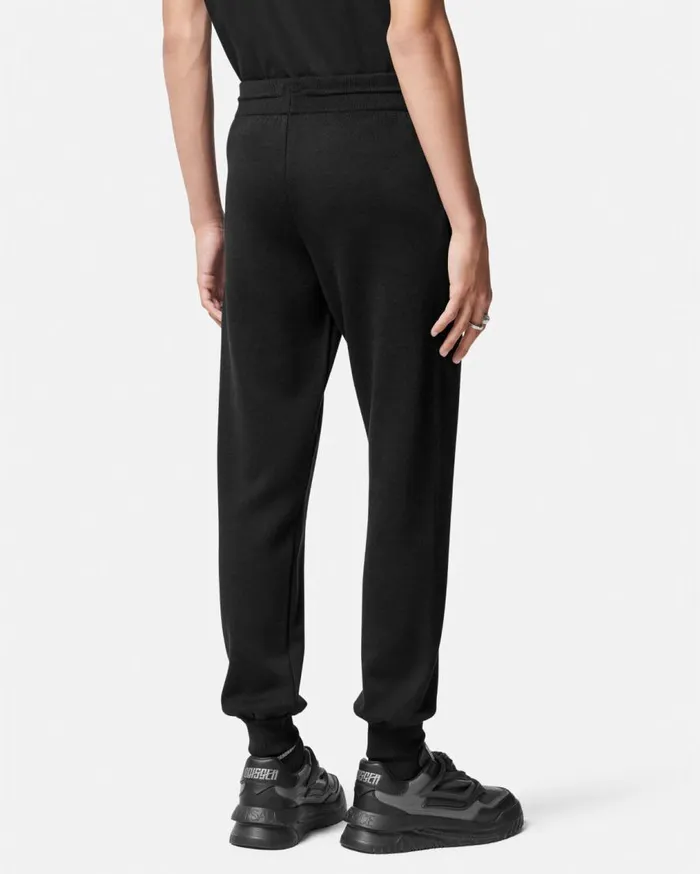 Versace Knitwear Year Of The Dragon Knit Sweatpants Black 8211 Men Versace Knitwear Year Of The Dragon Knit Sweatpants Black 8211 Men