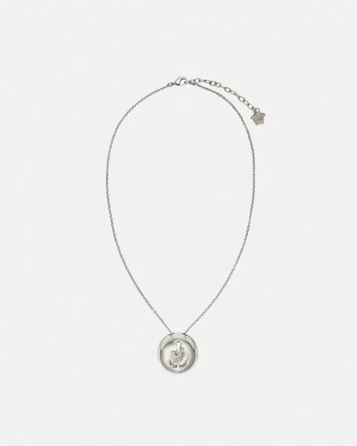 Versace Necklaces Nautical Medusa Sphere Necklace Silver 8211 Women