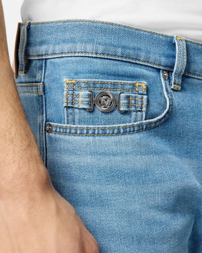 Versace Pants and Shorts SlimFit Jeans Blue 8211 Men Versace Pants and Shorts SlimFit Jeans Blue 8211 Men