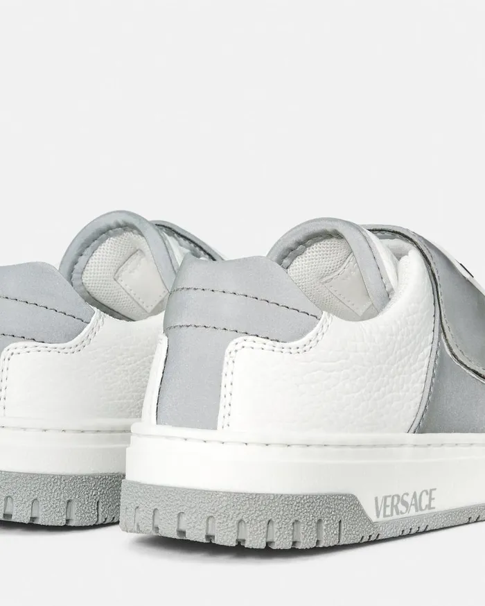 Versace Shoes Versace Logo Kids Sneakers Gray 8211 Children Versace Shoes Versace Logo Kids Sneakers Gray 8211 Children
