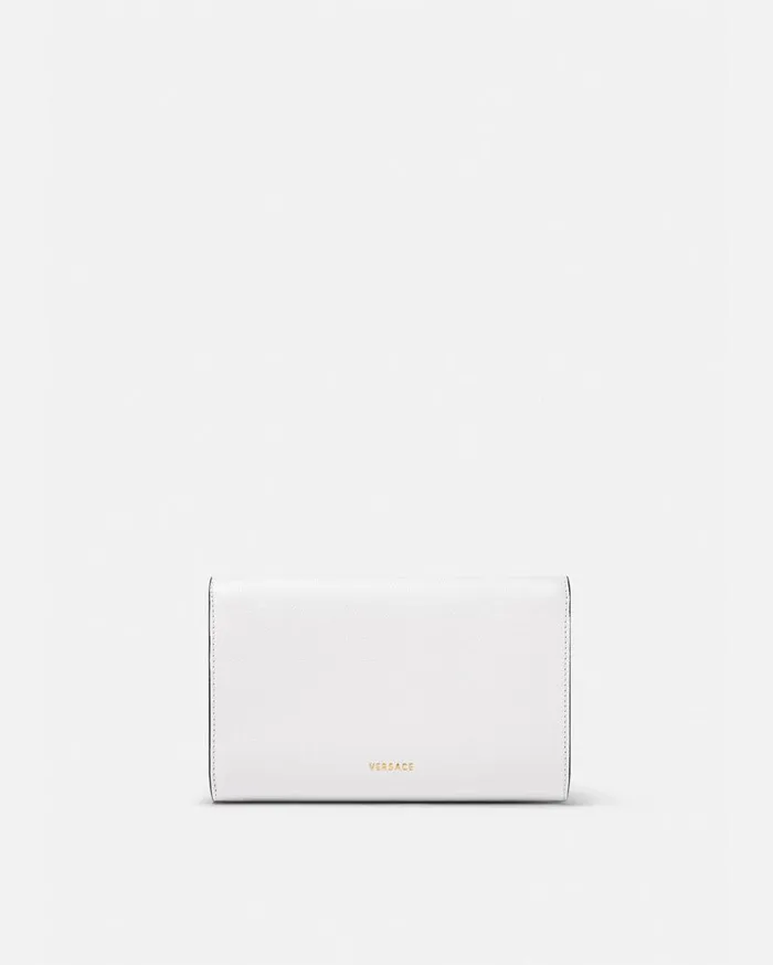 Versace Shoulder and Crossbody La Medusa Crossbody Bag White 8211 Women Versace Shoulder and Crossbody La Medusa Crossbody Bag White 8211 Women