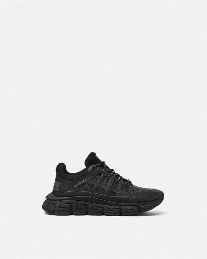 Versace Sneakers Barocco Jacquard Trigreca Sneakers Black 8211 Men