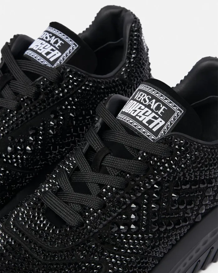 Versace Sneakers Crystal Odissea Sneakers Black 8211 Men Versace Sneakers Crystal Odissea Sneakers Black 8211 Men