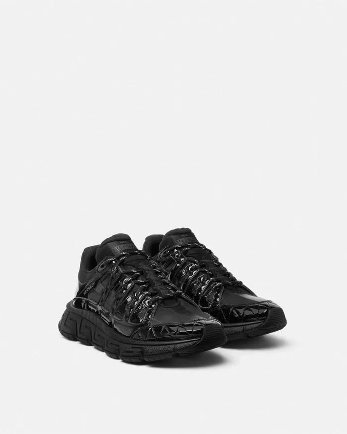 Versace Sneakers Trigreca Sneakers Black 8211 Men Versace Sneakers Trigreca Sneakers Black 8211 Men