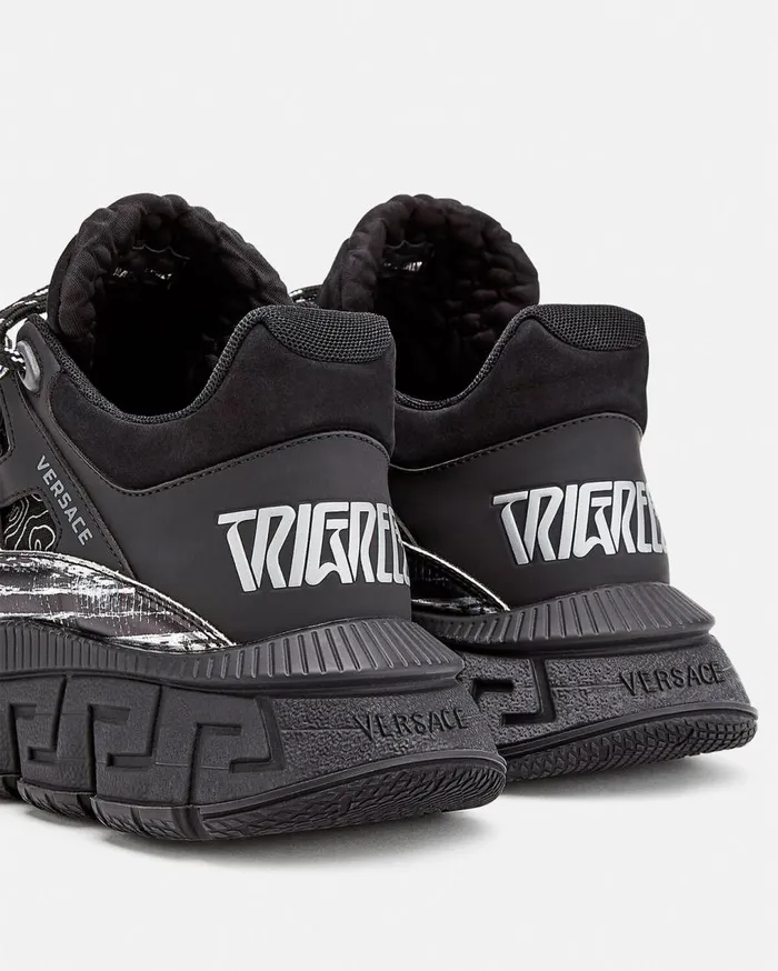Versace Sneakers Trigreca Sneakers Black 8211 Men Versace Sneakers Trigreca Sneakers Black 8211 Men