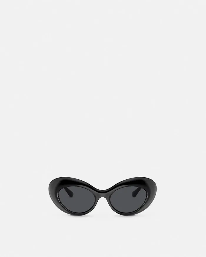 Versace Sunglasses Maxi La Medusa Oval Sunglasses Black 8211 Women Versace Sunglasses Maxi La Medusa Oval Sunglasses Black 8211 Women
