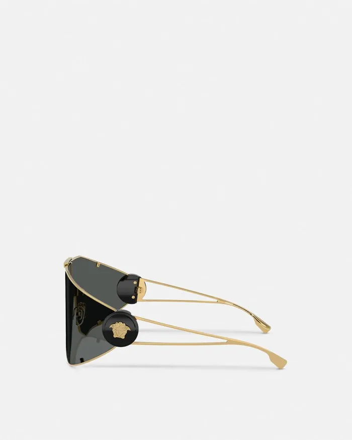 Versace Sunglasses Medusa Man Irregular Sunglasses Blackgold 8211 Men Versace Sunglasses Medusa Man Irregular Sunglasses Blackgold 8211 Men
