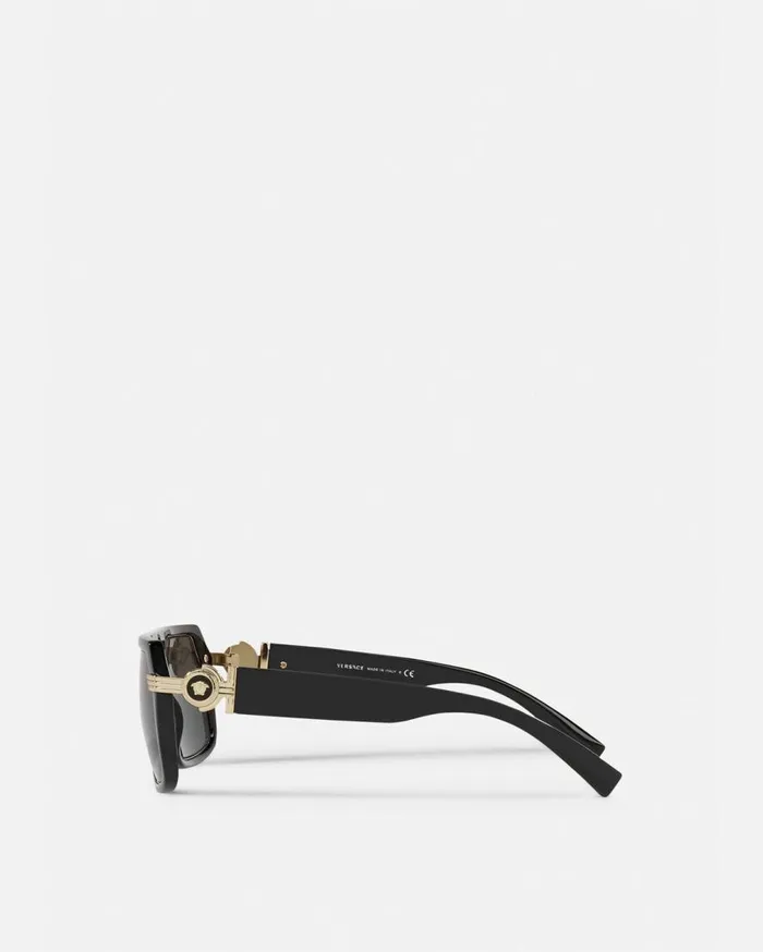 Versace Sunglasses Vintage Icon Pilot Sunglasses Blackgold 8211 Men Versace Sunglasses Vintage Icon Pilot Sunglasses Blackgold 8211 Men