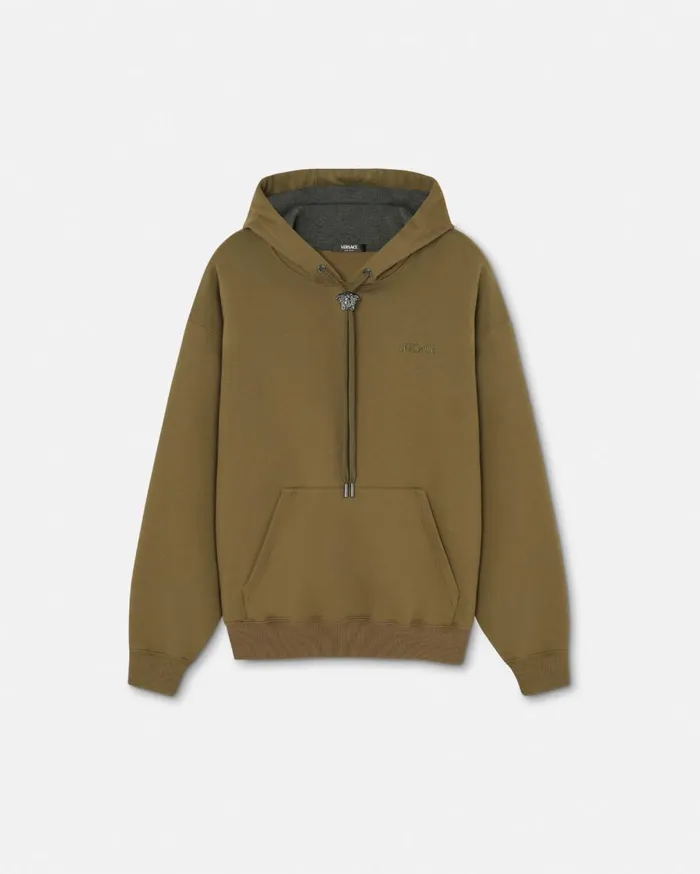 Versace Sweatshirts La Medusa Hoodie Green 8211 Men