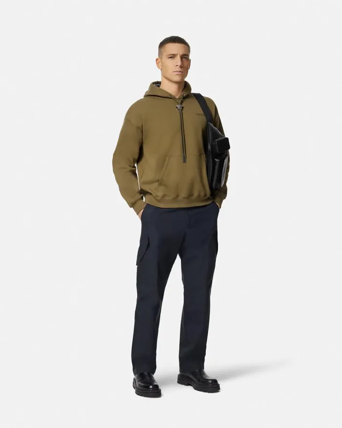 Versace Sweatshirts La Medusa Hoodie Green 8211 Men Versace Sweatshirts La Medusa Hoodie Green 8211 Men