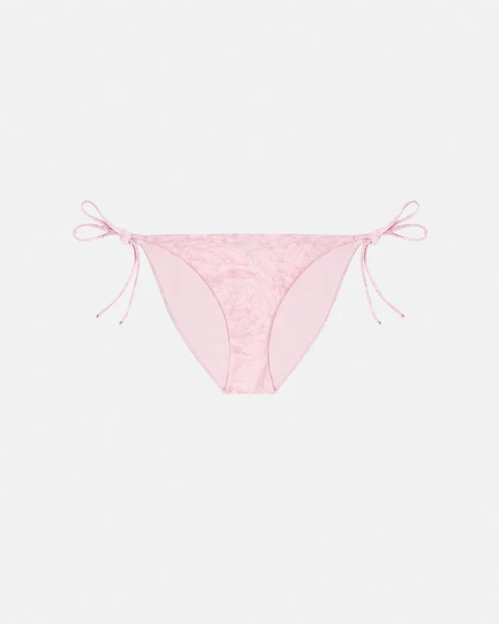 Versace Swimwear Barocco Bikini Bottoms Pinkprint 8211 Women