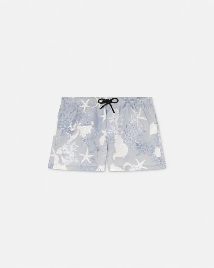 Versace Swimwear Barocco Sea Swim Shorts Blueprint 8211 Men