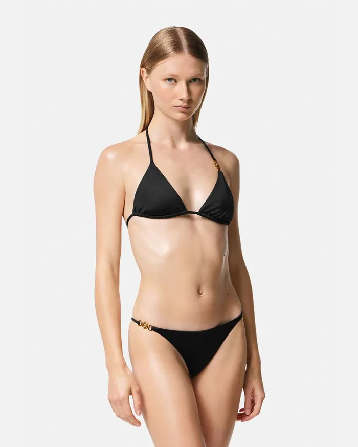 Versace Swimwear Medusa 03995 Bikini Top Black 8211 Women Versace Swimwear Medusa 03995 Bikini Top Black 8211 Women
