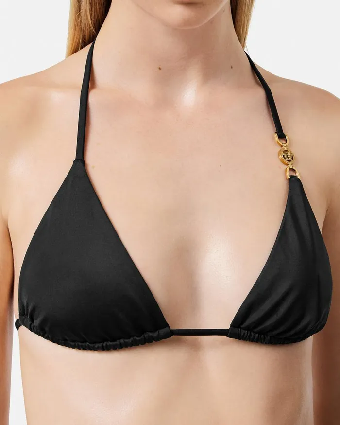 Versace Swimwear Medusa 03995 Bikini Top Black 8211 Women Versace Swimwear Medusa 03995 Bikini Top Black 8211 Women