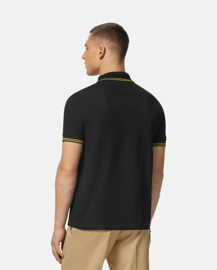Versace TShirts and Polos Medusa Polo Shirt Black 8211 Men Versace TShirts and Polos Medusa Polo Shirt Black 8211 Men