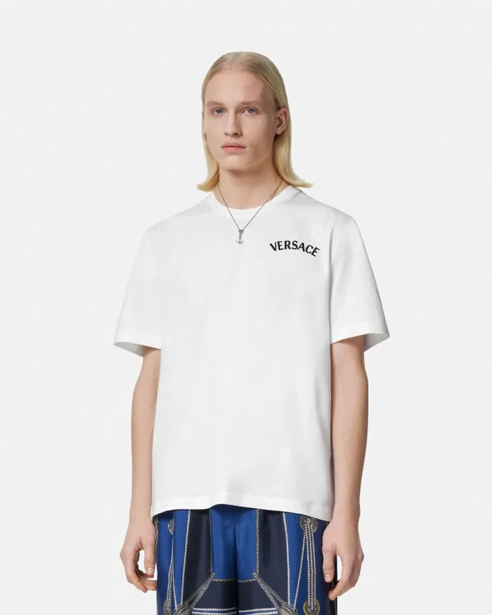 Versace TShirts and Polos Versace Milano Stamp TShirt White 8211 Men Versace TShirts and Polos Versace Milano Stamp TShirt White 8211 Men