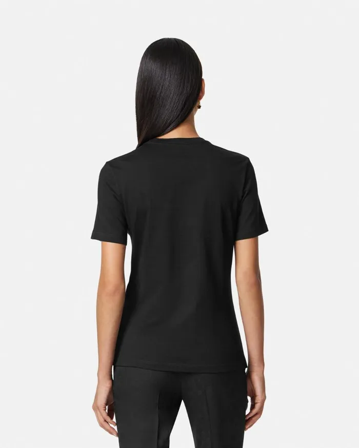 Versace TShirts and Sweatshirts Medusa TShirt Blackgold 8211 Women Versace TShirts and Sweatshirts Medusa TShirt Blackgold 8211 Women