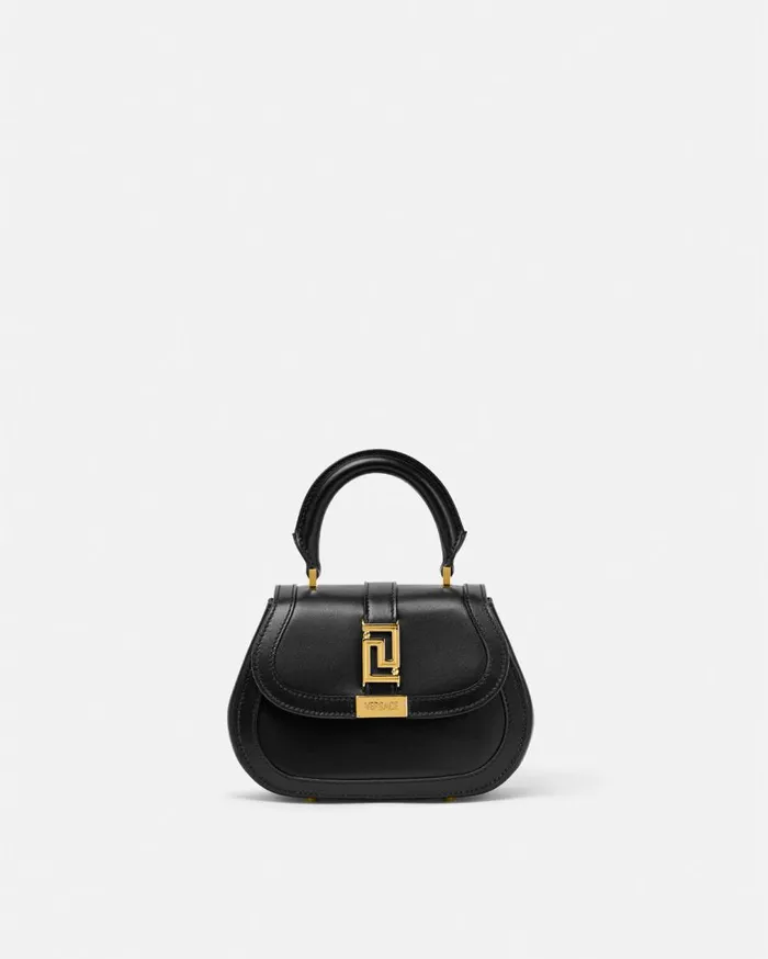 Versace Top Handle Greca Goddess Mini Bag Blackgold 8211 Women