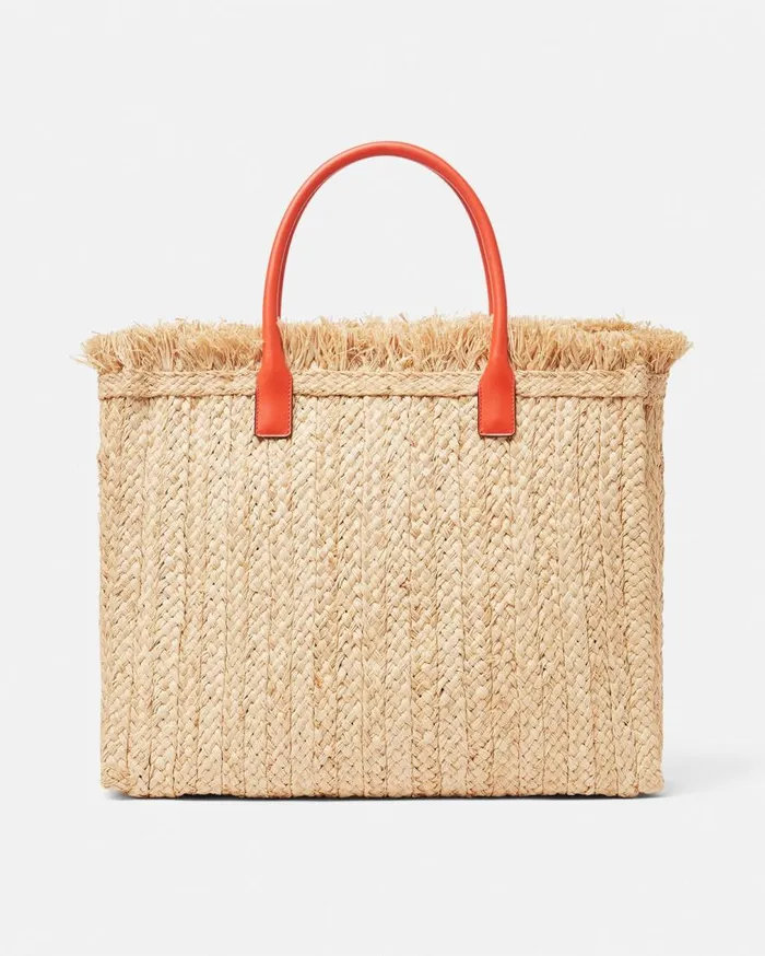 Versace Totes La Medusa Raffia Tote Bag Beige 8211 Women Versace Totes La Medusa Raffia Tote Bag Beige 8211 Women