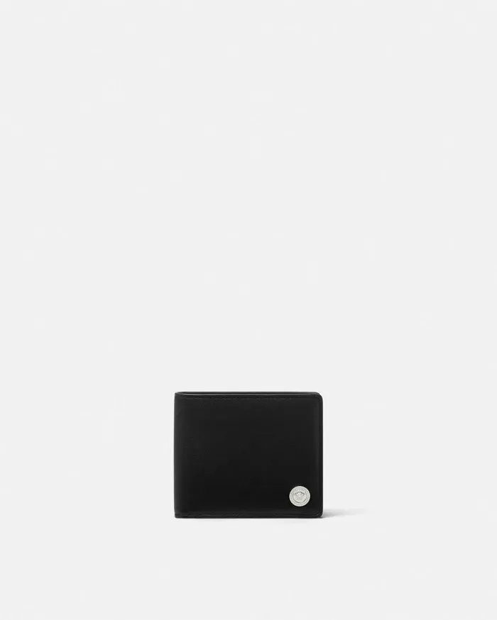 Versace Wallets Medusa Biggie Wallet Blacksilver 8211 Men