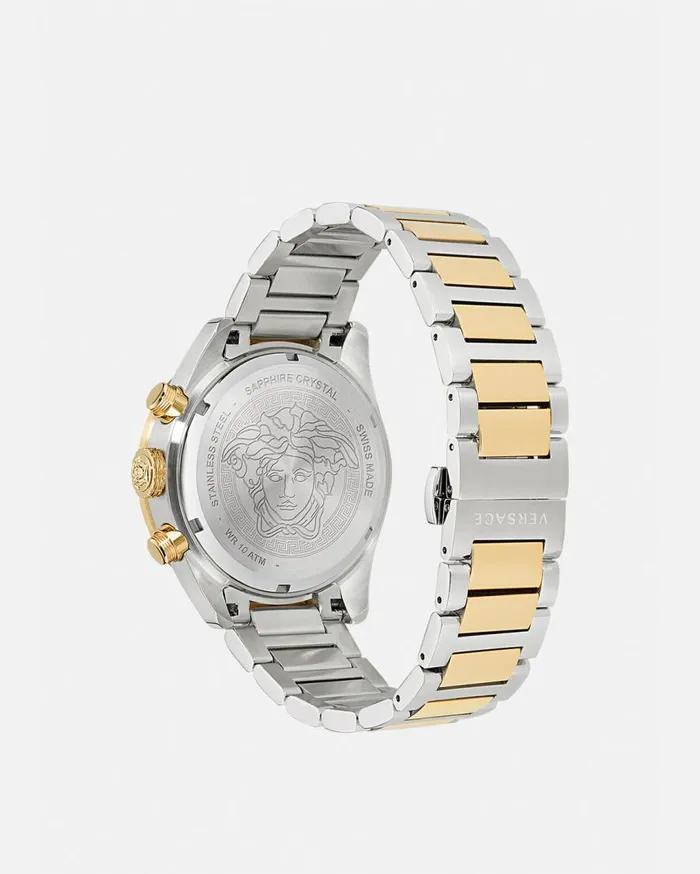 Versace Watches Greca Dome Chrono Watch Green 8211 Men Versace Watches Greca Dome Chrono Watch Green 8211 Men