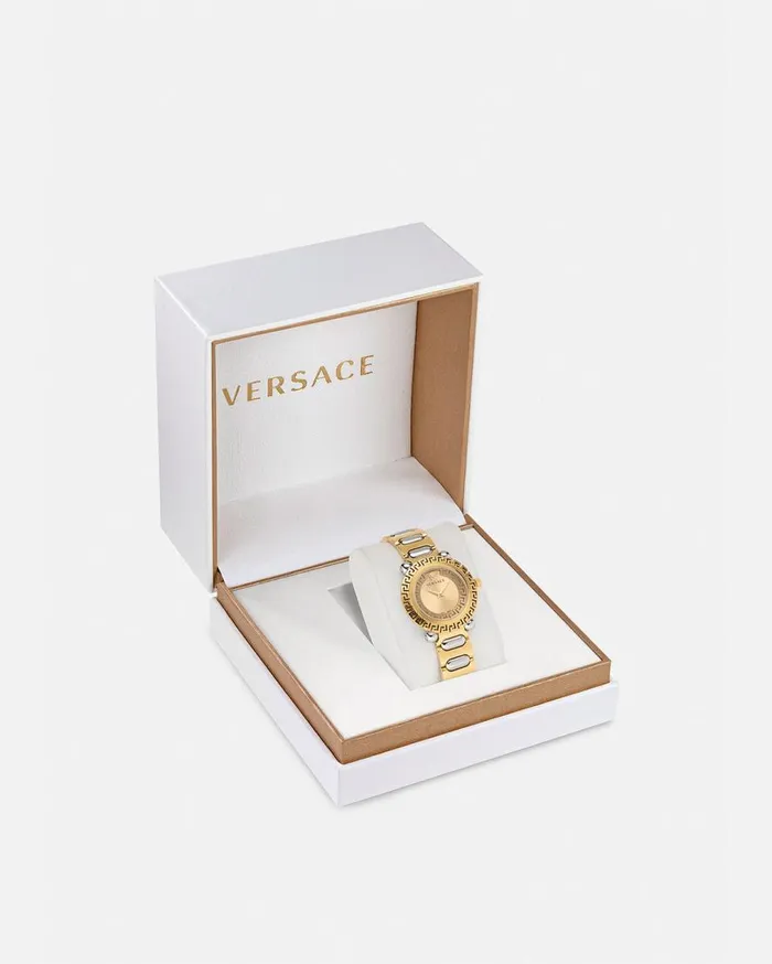 Versace Watches Greca Twist Watch Gold 8211 Women Versace Watches Greca Twist Watch Gold 8211 Women