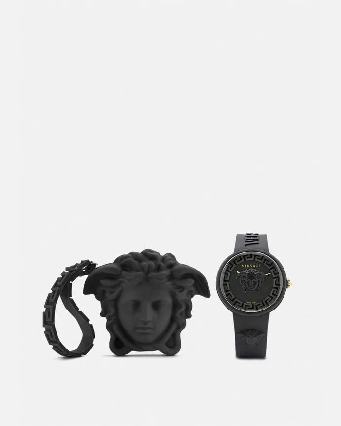 Versace Watches Medusa Pop Watch Black 8211 WomenMen Versace Watches Medusa Pop Watch Black 8211 WomenMen