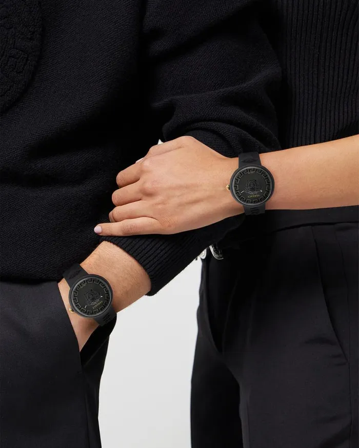 Versace Watches Medusa Pop Watch Black 8211 WomenMen Versace Watches Medusa Pop Watch Black 8211 WomenMen