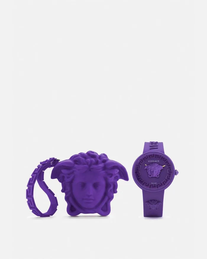 Versace Watches Medusa Pop Watch Violet 8211 WomenMen Versace Watches Medusa Pop Watch Violet 8211 WomenMen