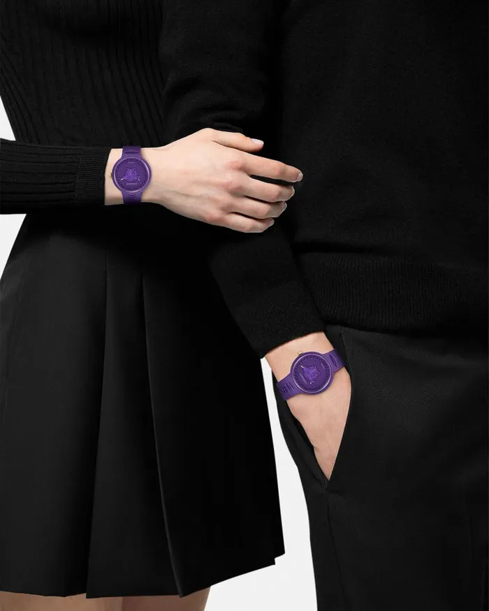 Versace Watches Medusa Pop Watch Violet 8211 WomenMen Versace Watches Medusa Pop Watch Violet 8211 WomenMen