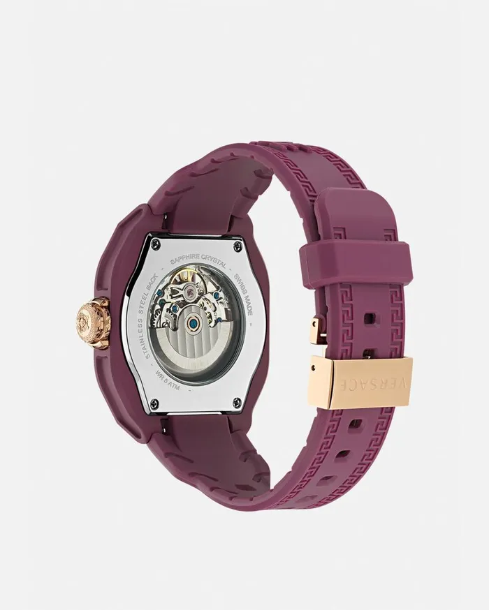 Versace Watches VLegend Skeleton Watch Purple 8211 WomenMen Versace Watches VLegend Skeleton Watch Purple 8211 WomenMen
