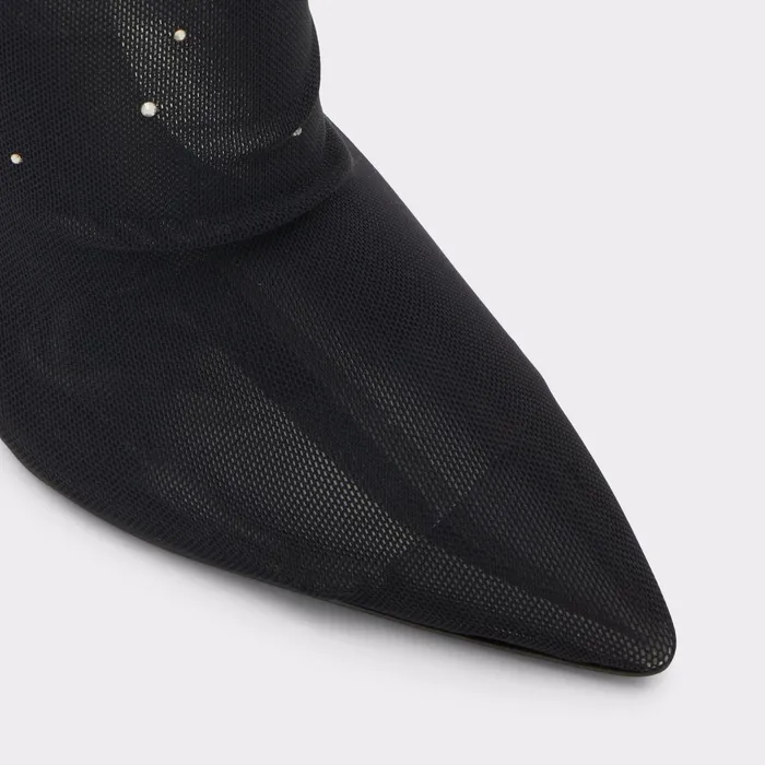 Vittoria Black Textile Mixed Material Women ALDO Boots
