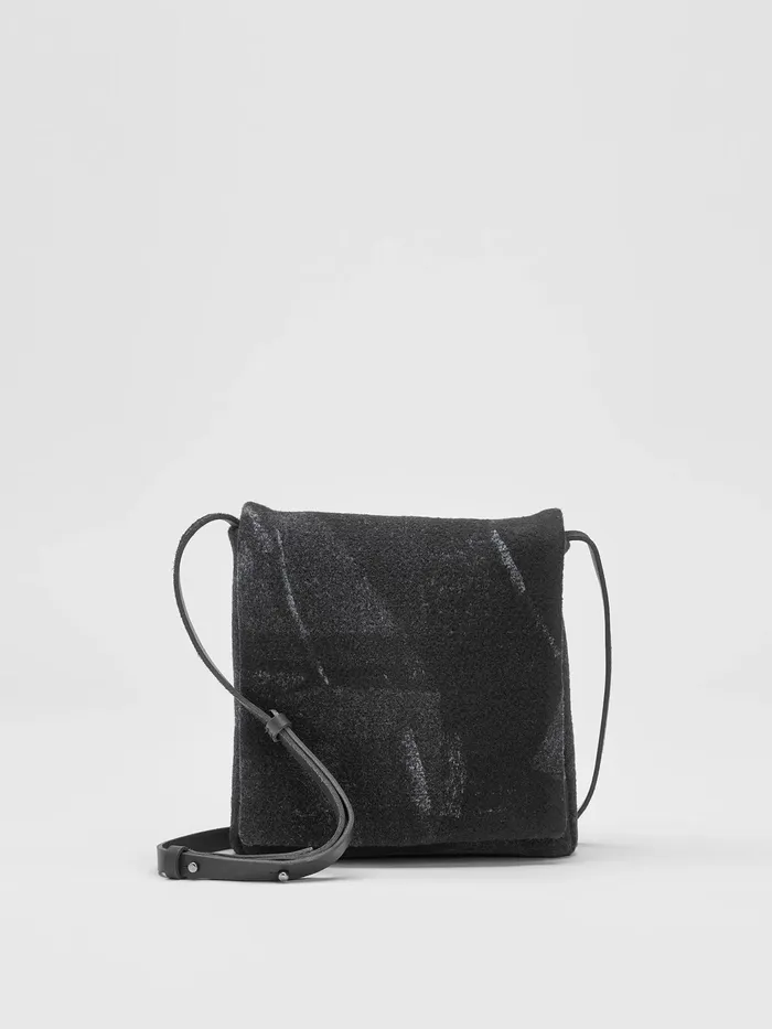 Waste No MoreCrossbody Bag Charcoal Women Eileen Fisher Accessories
