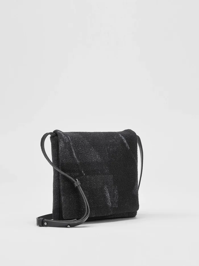 Waste No MoreCrossbody Bag Charcoal Women Eileen Fisher Accessories