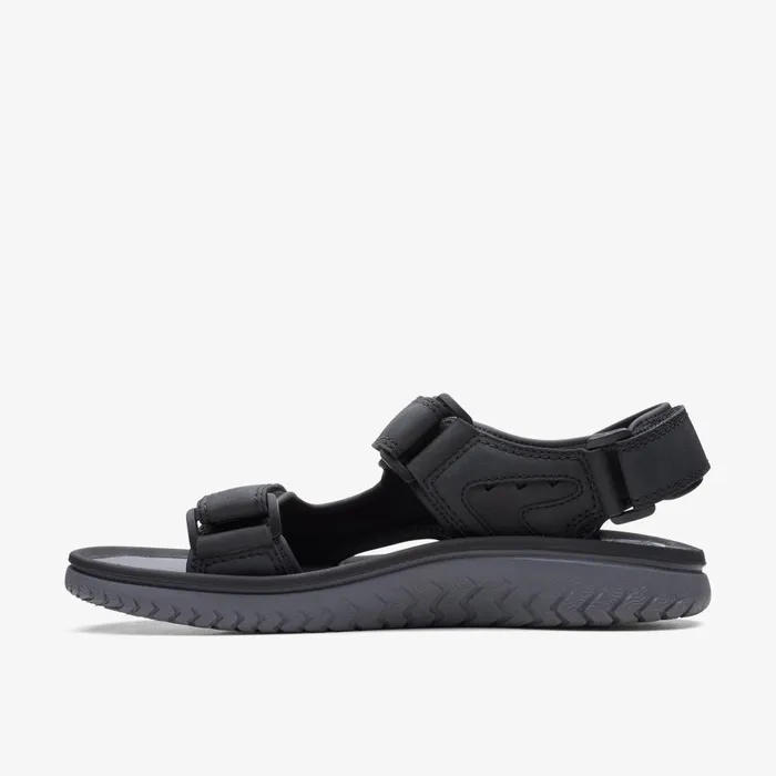 Wesley Bay Black Men Clarks Sandals and Flip Flops