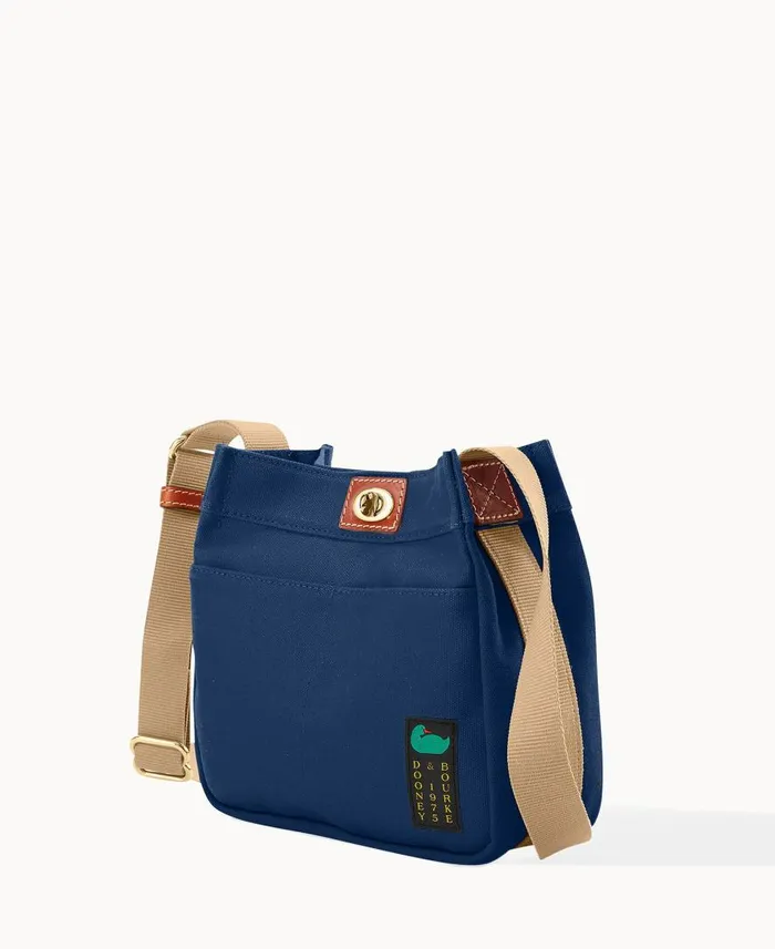 Woman Canvas Crossbody 24 Navy Dooney and Bourke Crossbodies Woman Canvas Crossbody 24 Navy Dooney and Bourke Crossbodies