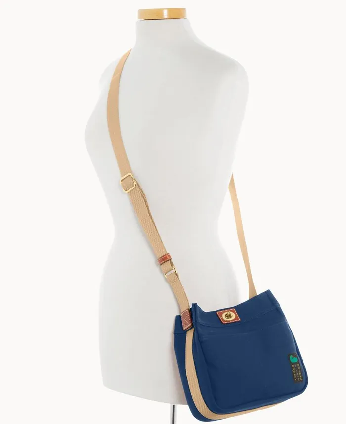 Woman Canvas Crossbody 24 Navy Dooney and Bourke Crossbodies Woman Canvas Crossbody 24 Navy Dooney and Bourke Crossbodies
