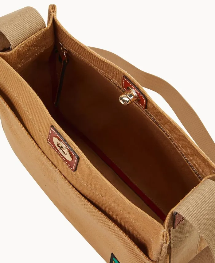 Woman Canvas Crossbody 32 Beige Dooney and Bourke Crossbodies Woman Canvas Crossbody 32 Beige Dooney and Bourke Crossbodies