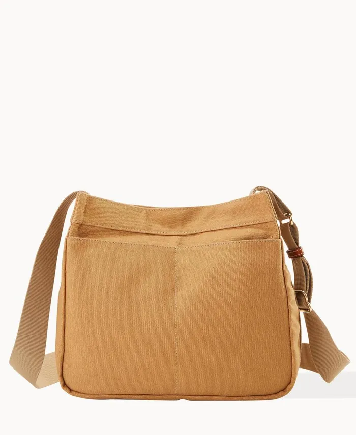 Woman Canvas Crossbody 32 Beige Dooney and Bourke Crossbodies Woman Canvas Crossbody 32 Beige Dooney and Bourke Crossbodies