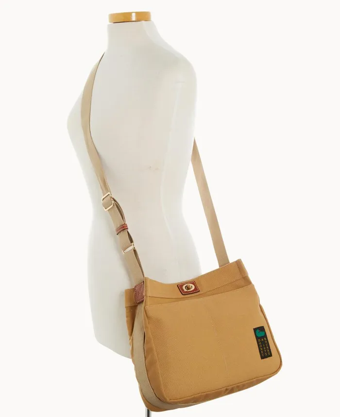 Woman Canvas Crossbody 32 Beige Dooney and Bourke Crossbodies Woman Canvas Crossbody 32 Beige Dooney and Bourke Crossbodies