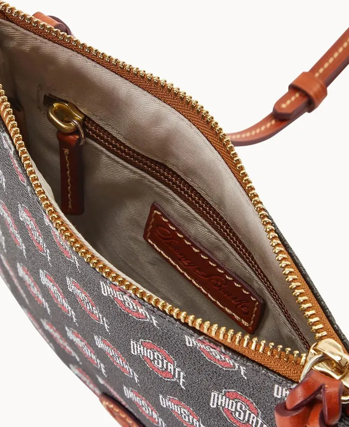 Woman Collegiate Ohio State University North South Top Zip Crossbody Ohio State Dooney and Bourke Crossbodies Woman Collegiate Ohio State University North South Top Zip Crossbody Ohio State Dooney and Bourke Crossbodies