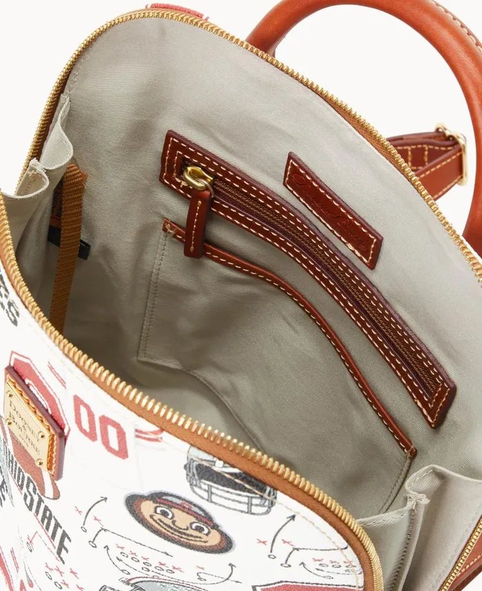 Woman Collegiate Ohio State University Zip Pod Backpack Ohio State Dooney and Bourke Backpacks Woman Collegiate Ohio State University Zip Pod Backpack Ohio State Dooney and Bourke Backpacks