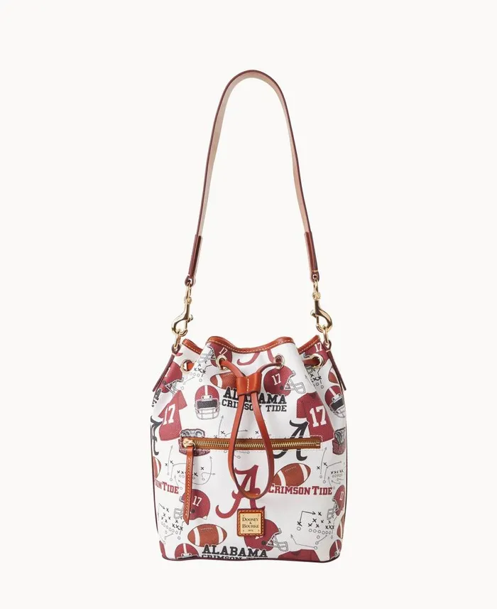 Woman Collegiate University Of Alabama Drawstring U Of Alabama Dooney and Bourke Shoulder Bags