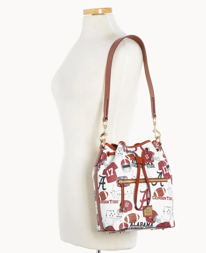 Woman Collegiate University Of Alabama Drawstring U Of Alabama Dooney and Bourke Shoulder Bags Woman Collegiate University Of Alabama Drawstring U Of Alabama Dooney and Bourke Shoulder Bags