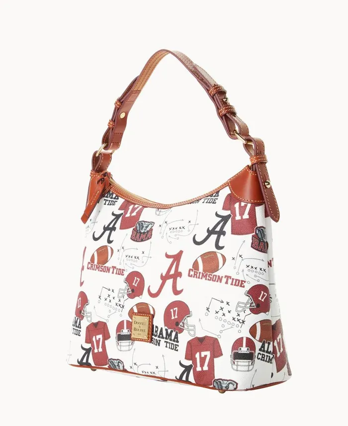 Woman Collegiate University Of Alabama Hobo Alabama Dooney and Bourke Shoulder Bags Woman Collegiate University Of Alabama Hobo Alabama Dooney and Bourke Shoulder Bags