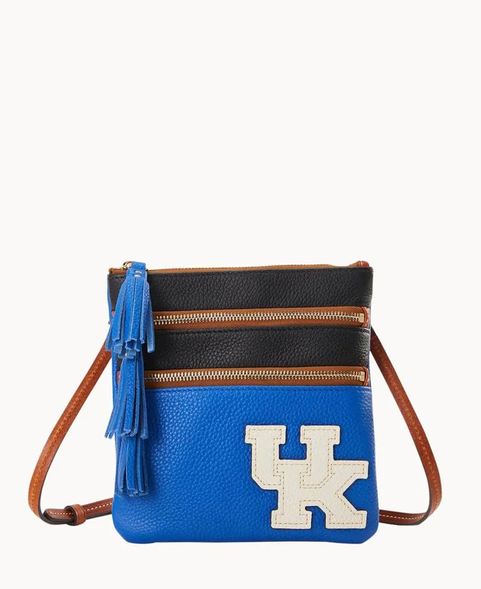 Woman Collegiate University Of Kentucky Triple Zip Crossbody University Of Kentucky Dooney and Bourke Crossbodies Woman Collegiate University Of Kentucky Triple Zip Crossbody University Of Kentucky Dooney and Bourke Crossbodies