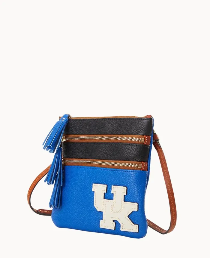 Woman Collegiate University Of Kentucky Triple Zip Crossbody University Of Kentucky Dooney and Bourke Crossbodies Woman Collegiate University Of Kentucky Triple Zip Crossbody University Of Kentucky Dooney and Bourke Crossbodies